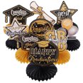 thumbnail image 4 of 9pcs Graduation Party Decorations Graduation Season Honeycomb Centerpieces Graduation Table Decor, 4 of 8