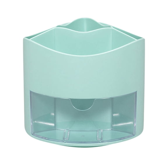 Desk Drawer Organizer Rotating Stationery Storage with 360-Degree Rotation, Large Storage Drawers for Desktop Office Accessories and Cosmetics