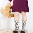 thumbnail image 5 of Fuzoiu Colorful Numbers Print Kids Socks For Boys Girls,Grip Crew Socks with Non Slip,Lightweight Stretch Crew Socks,Toddlers Crew Boot Socks, 5 of 5