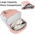 thumbnail image 3 of Gym Bag Children Gym Bag Drawstring Daypack Waterproof Backpack With Shoe Compartment Wet Compartmen, 3 of 5