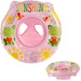 thumbnail image 1 of PENGXIANG Baby Swimming Ring with Float Seat and Double Handles Cushion Waist Float Ring for Swimming Training Inflatable Baby Swimming Float for Baby Infant 3-7 Months, 1 of 9