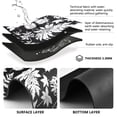 thumbnail image 5 of Minimalist Leaves Pattern Design Diatomaceous Earth Water Absorbent Mat, Anti-Slip Rubber Backing, 19.7" x 15.7", 5 of 11