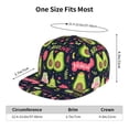 thumbnail image 6 of Balery Baseball Cap Flat Bill Hats for Men Adjustable Size for Running Workouts and Outdoor Activities All Seasons Dad Hat(Avocado Love ), 6 of 9