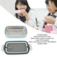 thumbnail image 4 of Lonchera Bento Envase de Comida para el Almuerzo de Acero Inoxidable Contenedores de Almuerzo Aislados Caja Bento Contenedores de Almacenamiento de Alimentos para Estudiantes ANGGREK Otros, 4 of 8