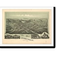 thumbnail image 2 of Historic Framed Print, OH Woodsfield 1899 MAP, 17-7/8" x 21-7/8", 2 of 9