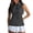 Black Lepoard Print, variant on Women's Golf Shirt Collared Sleeveless Tennis Shirts 1/4 Zip Workout Athletic Casual Work Shirts Tops Womens Animal Print Golf Shirt, Colorful Zebra Print, Size M