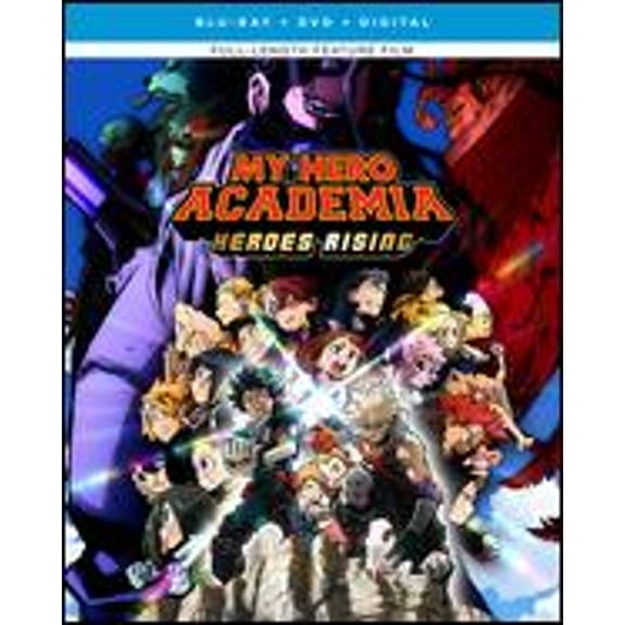 Pre-Owned My Hero Academia: Heroes Rising [Blu-ray/DVD] (Blu-Ray 0704400103476) directed by Kenji Nagasaki