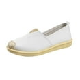 thumbnail image 2 of BONIXOOM White Sneakers for Women Shoes for Women Slip-Ons Running Slip-On Sneakers White 2024 Summer Clearance Size 7, 2 of 6