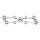 thumbnail image 2 of Pedales para bicicleta BMX 1/2 aluminio plata plateado, 2 of 5