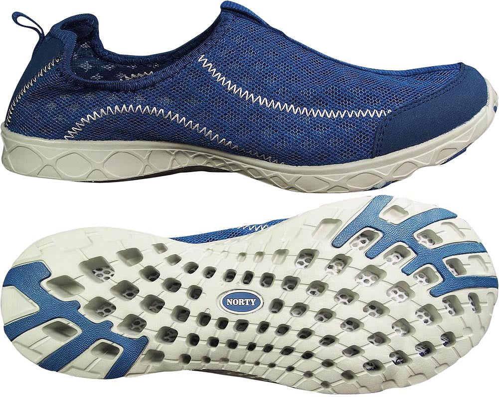 mens breathable mesh slip-on water shoe 