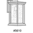 thumbnail image 3 of Progress Lighting P5610 Endicott Single Light 14-1/4" High Outdoor Wall Sconce with Clear Seeded Glass Shade, 3 of 7