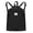 Black, variant on Waterproof Lightweight Backpack Dry Wet Separated Drawstring Backpack For Travel Sport