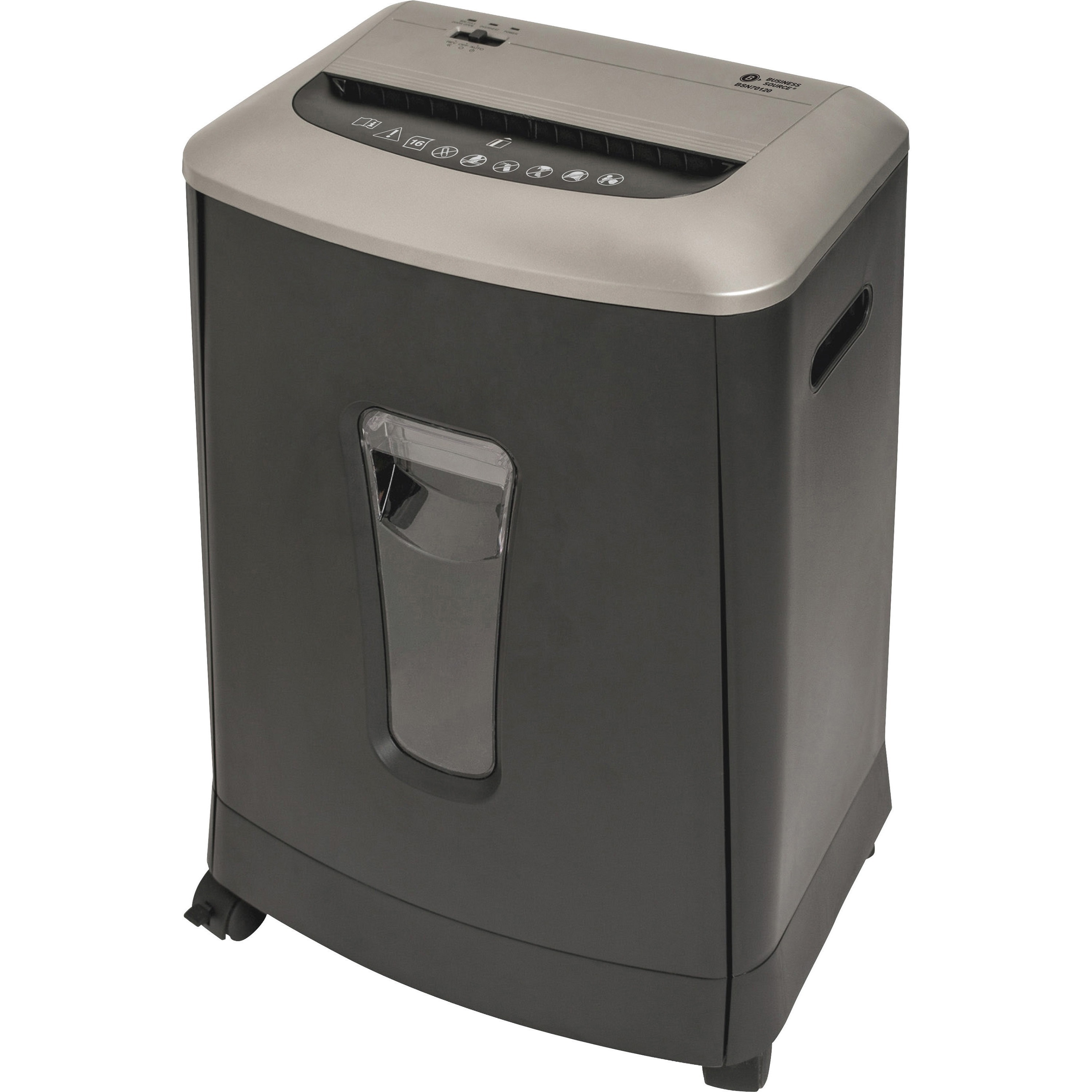 Business Source, BSN70120, 6Gallon Bin CrossCut Shredder, 1 Each