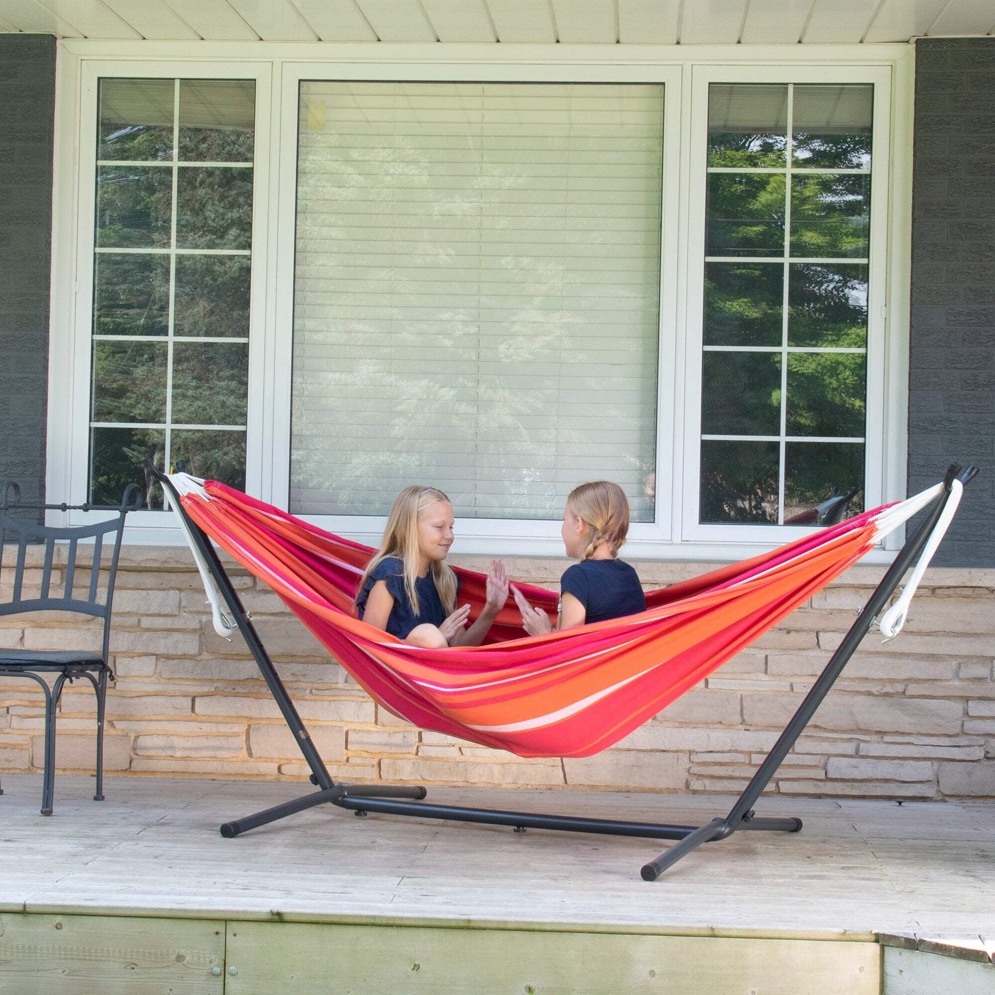 Vivere Double Cotton Brazilian Style Hammock -Mimosa