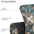 thumbnail image 4 of Yayeee Faucet Mat for Kitchen Sink 14.7" Diatomite Long Splash Guard Pad, Flowers Cat, 4 of 7