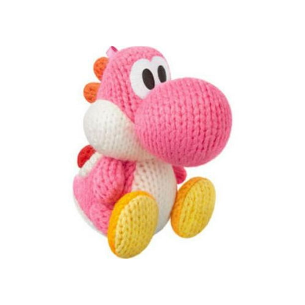 pink yarn yoshi amiibo