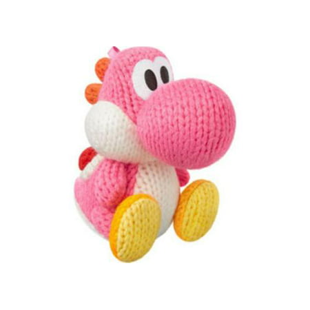 Nintendo Yoshi's Woolly World Series amiibo, Light Pink Yarn Yoshi