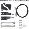 thumbnail image 3 of Car Obstacle Eliminate Rope Front Hood Protector Deflect Hanging Branch Brush Fit For Jeep Wrangler JK 2007- Car Accessories, 3 of 5