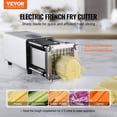 thumbnail image 2 of Cortadora de patatas fritas electrica VEVOR, cortadora de patatas y verduras de acero inoxidable, 2 of 9