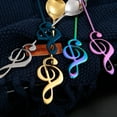 thumbnail image 3 of PTOOTP Titanium Coated Coffee Spoon with Musical Note Handle Assorted Color for Dessert and Tea, 3 of 8