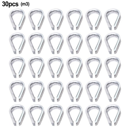 

304 Stainless Steel Sleeve Ring Chicken Heart Ring Steel Wire Rope Rigging