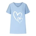 thumbnail image 4 of Birdeem Blouse d'Été Aguichant Mode Imprimée Col en V Manches Courtes pour Femmes, 4 of 6