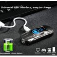 thumbnail image 3 of Encendedor recargable por USB del encendedor eléctrico de doble arco con forma de coche deportivo con sensor de huellas dactilares, 3 of 5