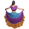 thumbnail image 2 of Wevez Women's ATS Tribal Dip Dye 25 Yard Skirt, One Size, 2 of 3