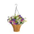thumbnail image 1 of Colgador de puerta Strade Fareast Limited cesta Corona adorno colgante flores artificiales 30 cm x 43 cm x 25 cm, 1 of 8
