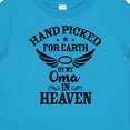 thumbnail image 4 of Inktastic Handpicked for Earth By My Oma in Heaven with Angel Wings Boys or Girls Baby T-Shirt, 4 of 5