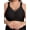 Plus Size Black, variant on Wireless Bras for Women Push Up Deep V Sleep Soft Bra Nude Full Coverage Everyday Bra,2XL