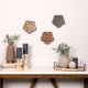 thumbnail image 4 of Stratton Home Décor Farmhouse Set of 3 Rustic Metal Flowers Wall Decor, 4 of 4