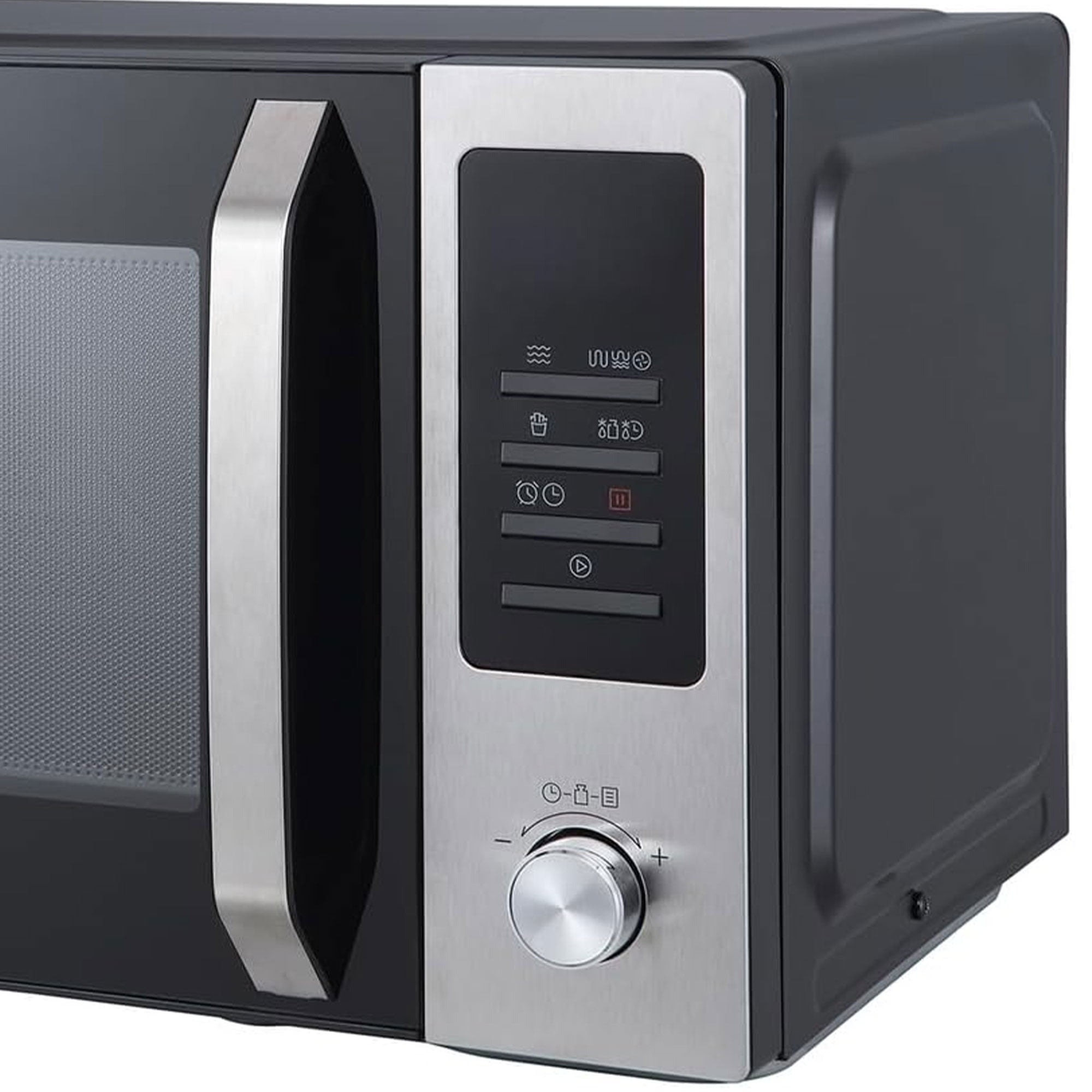 Magic Chef 1 cu ft Countertop Microwave Oven in Multicolored