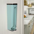 thumbnail image 5 of Plastic Bag Holder Waterproof Wall Mount Grocery Bag Holder for Plastic Bags Dispenser Hanging Folding Trash Garbage Bag Organizer for Kitchen Bathroom Laundry, 5 of 8