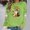 Green, variant on Halloween Going Out Tops Long Sleeve Crew Neck Green Sweatshirt Cat Ghost Animal Relaxed Fit Tops Army Green,M
