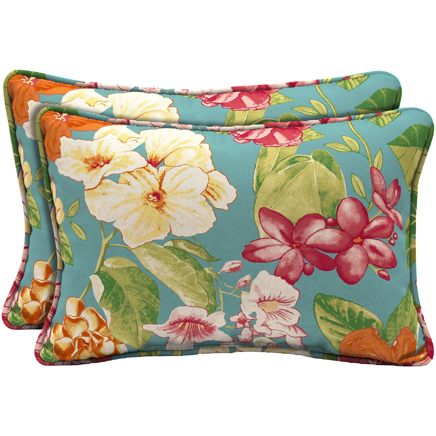 Better Homes And Gardens Outdoor Patio Lumbar Pillow With Welt 554155491 Better Homes And Gardens Outdoor Patio Lumbar Pillow