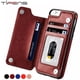 thumbnail image 2 of Luxury Wallet PU Leather Case For iPhone 15 14 13 12 Mini 11 Pro XR XS Max X 7 8 Plus SE 2020 2022 Magnetic Card Slots Bag Cover, 2 of 5
