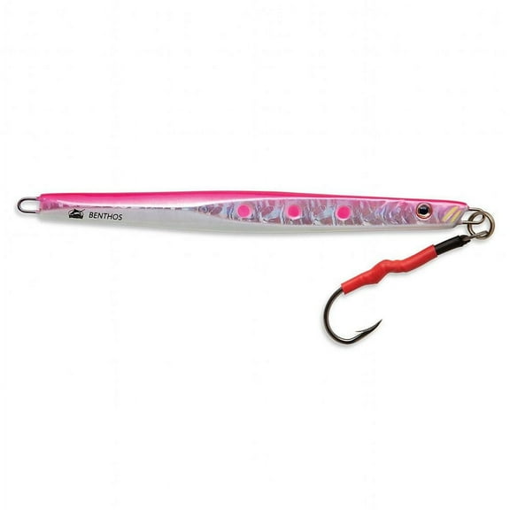 Williamson Benthos Speed Jig - 7.75" - 7 oz. - Pink