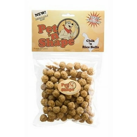 UPC: 0032657103087 | Pet n Shape Chik n Rice Balls Dog Treats 8 Oz