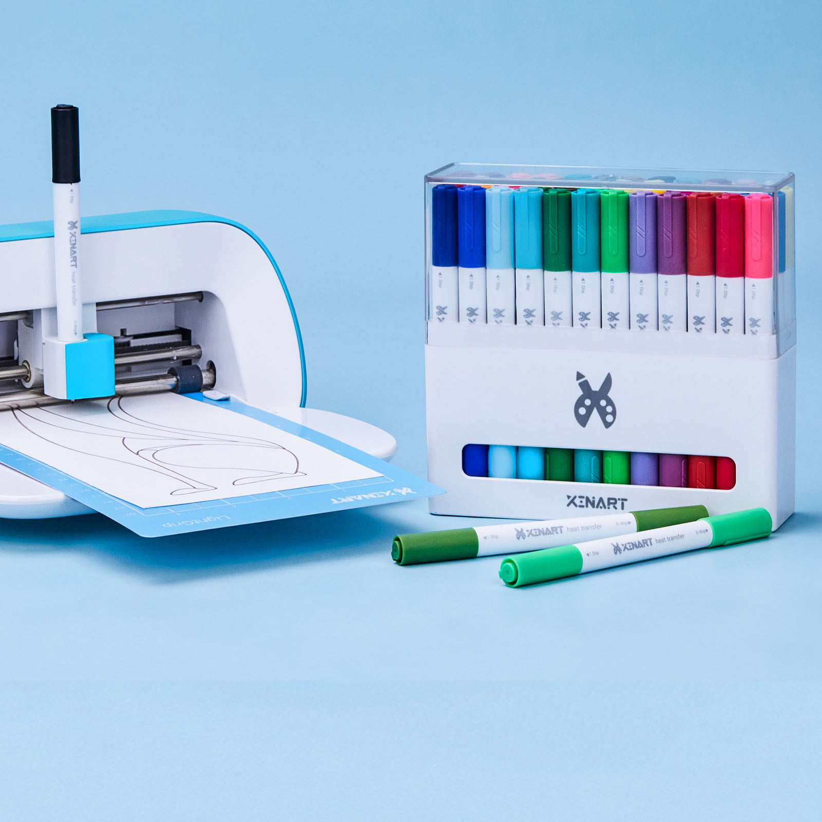 Xinart Pens for Cricut Joy Sublimation Ink Heat Transfer Pen Set 36pcs Marker Pens Compatible with Cricut Joy
