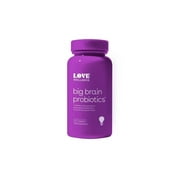 Love Wellness Big Brain Pro biotics No otropics Healthy Brain -30 Capsule