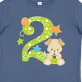 thumbnail image 4 of Inktastic Second Birthday with Cute Puppy and Stars Boys or Girls Baby T-Shirt, 4 of 5