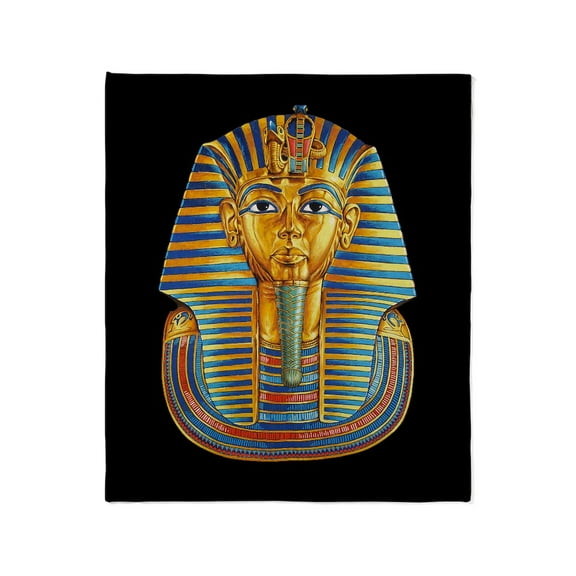CafePress - King Tut Blanket - Soft Fleece Throw Blanket, 50"x60" for All Ages