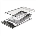 thumbnail image 4 of 2pcs 2.5 Inch HDD SSD Case SATA to USB 3.1 Type C 4TB Transparent External Hard Drive Housing Compatible UASP SATA III,2 x 2.5 inch Hard Disk Case (Hard Disk Not Included), 4 of 7