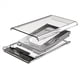 thumbnail image 4 of 2X Carcasa para Disco Duro SSD de 2,5 Pulgadas A USB 3.1 Tipo C de 4 TB, Carcasa Transparente para Disco Duro Externo, Apto para UASP III para Ordenador Portátil, 4 of 7