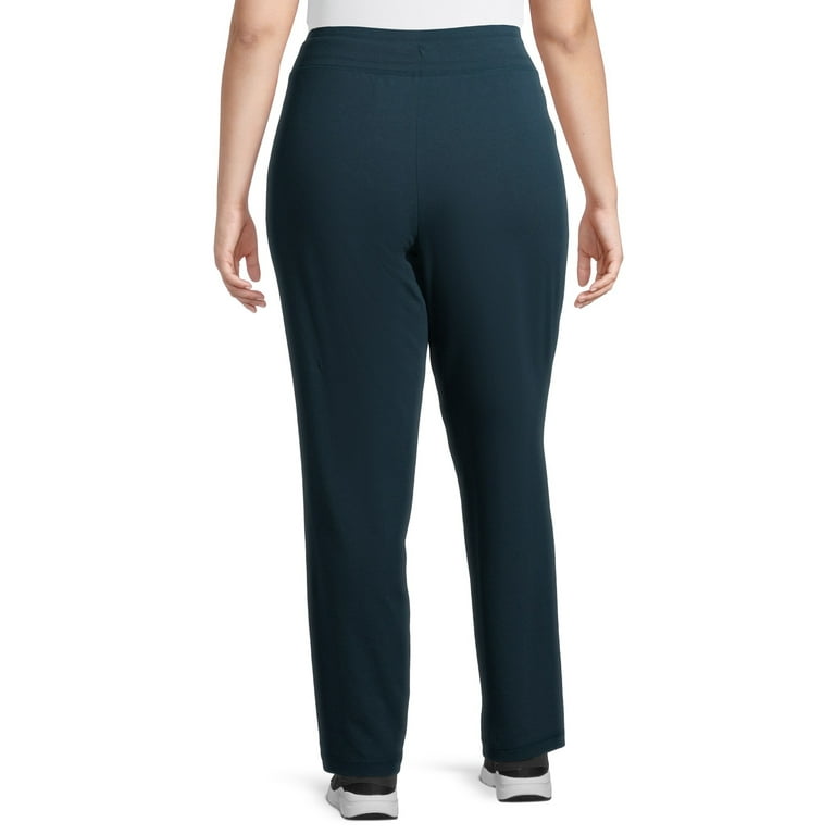 Athletic Works Women's Plus Size Athleisure Core Knit Capri Pants