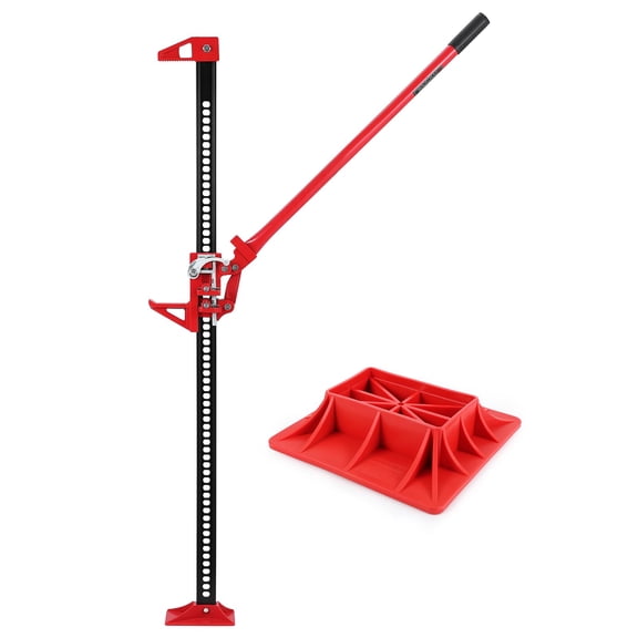 Farm Jack, 7,000 lb Heavy-Duty Steel Ratchet Jack for Lifting, Pulling, Winching, Clamping and Spreading, Multi-Directional Off-Road Utility Jack for SUVs, Trucks, Tractors and Farm Maintenance