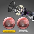 thumbnail image 2 of Ear Wax Removal,Ear Cleaner with 1080P FHD Camera,Wireles Otoscope,Ear Wax Removal Kit,Ear Endoscope with 6 LED Lights,Ear Wax Removal Tool,Ear Camera iOS,Android Smartphones&Tablets (Black), 2 of 7