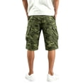 thumbnail image 6 of Camo Cargo Shorts for Men Summer Workout Hiking Shorts with Pockets Knee Length Casual Loose Bermuda Athletic Short,S, 6 of 7