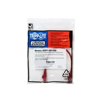 Tripp Lite N201-001-RD 1' RJ-45 CAT-6 Patch Cable Red